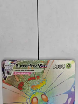 Pokemon Card Butterfree VMAX 190/189 Darkness Ablaze Secret Rare Holo Near Mint - Image 3