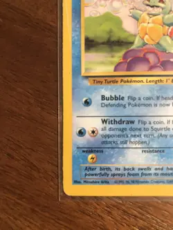 Pokemon cards - squirrel 63/102 Basic Pokemon 1995 common - Image 3