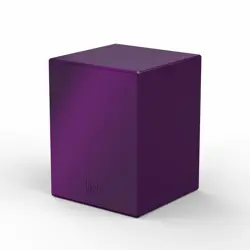 ULTIMATE GUARD PURPLE BOULDER 100+ SOLID DECK CASE NEW Card Storage Box ccg tcg - Image 2