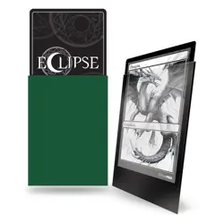 100 ULTRA PRO ECLIPSE MATTE FOREST GREEN Standard Size Card Sleeves Protectors - Image 2