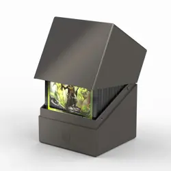 ULTIMATE GUARD GREY BOULDER 100+ SOLID DECK CASE NEW Card Storage Box ccg tcg - Image 4