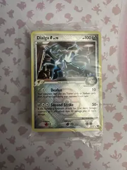 40x SEALED Dialga G 7/127 League Promo 2009 Platinum Crosshatch Pokemon Cards - Image 2
