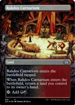 MTG Rakdos Carnarium (Borderless) (410) | NM Foil | Double Masters 2022 {2X2} - Image 2