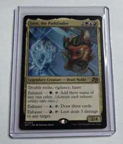 Loot, the Pathfinder #212 Aetherdrift Mythic Legendary Creature NM/M - Image 1