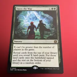 Mtg Open the Way March of the Machine: The Aftermath Regular NM - Image 1