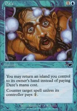 MTG - Daze - Nemesis - NM, English Magic FLAT RATE SHIP - Image 1