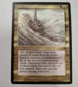 MTG Nebuchadnezzar, Moderate Play, English Legends - Image 1