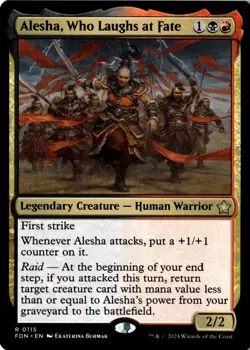 NM - Alesha, Who Laughs at Fate R Foundations 115 - Image 1