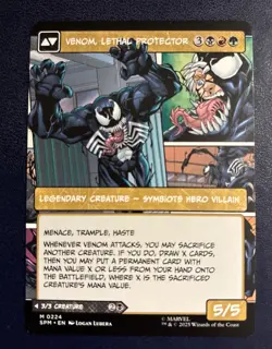 NM/M - Eddie Brock Venom, Lethal Protector (0224) MTG Spider-Man - Image 2