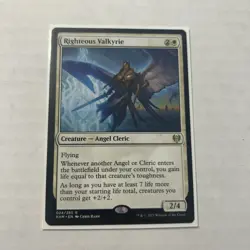 Righteous Valkyrie Kaldheim, (Non-Foil) #024 - Image 1