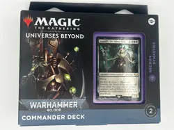 MTG Warhammer 40000 40k Necron Dynasties Commander EDH Deck New & Sealed - Image 1