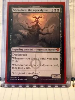 Sheoldred the apocalypse in mint condition never played with - Image 1