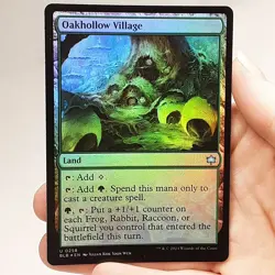 MTG - Bloomburrow - Oakhollow Village - Foil - #0258 - Near Mint - Image 1