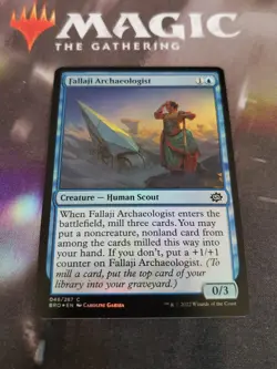 Mtg. Fallaji Archaeologist. Foil. The Brothers' War. Pack Fresh - Image 1