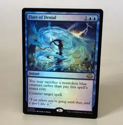 MTG Flare of Denial - Foil - MH3 NM - Image 1