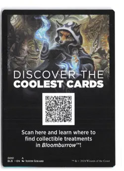 Thundertrap Trainer Token #9 Bloomburrow NM - Image 2