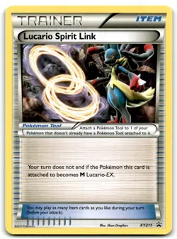 2017 XY - Promos Lucario Spirit Link Promo #XY211 - Image 1