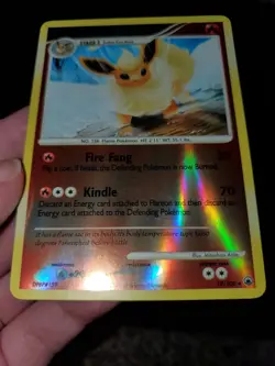Flareon 19/100 Reverse Holo Pokemon TCG Diamond Pearl Majestic Dawn Near Mint NM - Image 5