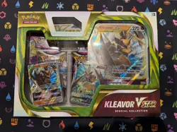 Pokemon TCG - Kleavor V STAR Special Collection--BRAND NEW FACTORY SEALED BOX - Image 1