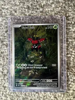 Pokemon Tapu Bulu 65/64 Shrouded Fable Illustration Rare - Image 1