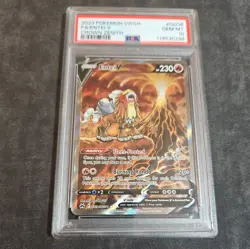2023 Pokemon Sword & Shield Full Art | Entei V #GG36/GG70 Crown Zenith PSA 10! - Image 1