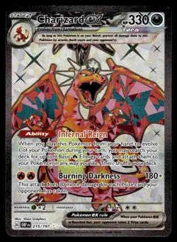 2023 Scarlet & Violet Series - Obsidian Flames Charizard ex #215/197 - Image 1