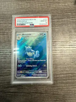 2023 Pokemon Scarlet & Violet Wartortle 151 PSA 10 Gem Mint 171/165 - Image 1