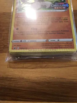 CRIMP ERROR Pokemon Chilling Reign Passimian BUILD & BATTLE Promo Pack Sealed - Image 2