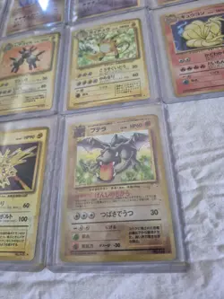 11 Holo Pokemon Japanese Foil Lot Base Fossil Raichu Alakazam NM Near Mint - Image 2