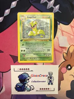 Carte Pokemon Empiflor Holo Jungle Wizards Edition 1 Ed1 14/64 Francais Vf Fr - Image 1