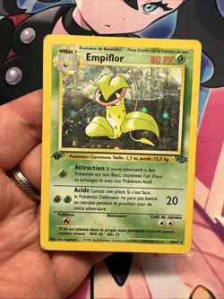 Carte Pokemon Empiflor Holo Jungle Wizards Edition 1 Ed1 14/64 Francais Vf Fr - Image 2