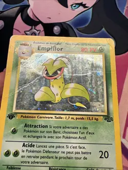Carte Pokemon Empiflor Holo Jungle Wizards Edition 1 Ed1 14/64 Francais Vf Fr - Image 3