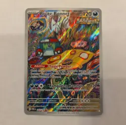 POKEMON TCG: Illustration Rare - Brute Bonnet 207/182 SV04: Paradox Rift Holo - Image 1