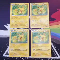 4 Pokemon TCG Pikachu Generations 26/83 Regular Common non-holo - Image 1