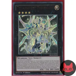 Yugioh Tellarknight Ptolemaeus CROS-EN050 Ultra Rare 1st Edition NM - Image 1