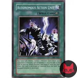 Yugioh Autonomous Action Unit MFC-032 Common NM - Image 1