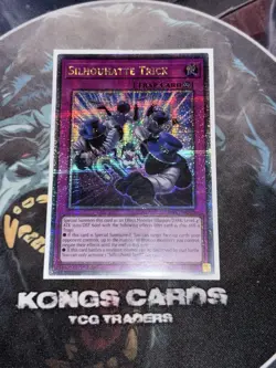 INFO-EN079 Silhouhatte Trick Quarter Century Secret Rare YuGiOh! NM - Image 1