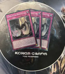 ALIN-EN078 Songs of the Dominators X3 PLAYSET Secret Rare YuGiOh - Image 1