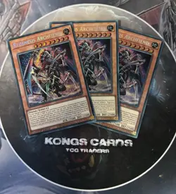 ALIN-EN016 Regenesis Archfiend X3 PLAYSET Secret Rare 1st Edition YuGiOh! - Image 1
