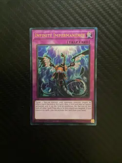 Yu-Gi-Oh Infinite Impermanence RA01-EN075 Prismatic Ultimate Rare 1st Edition - Image 1