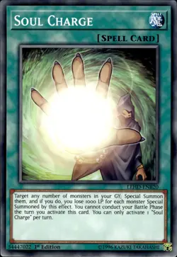Soul Charge - 1st Edition LEHD-ENB20 - NM - YuGiOh - Image 1