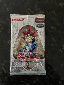 Yu-Gi-Oh Dark Beginning 1 Booster Pack Factory Sealed Unlimited Edition - Image 1
