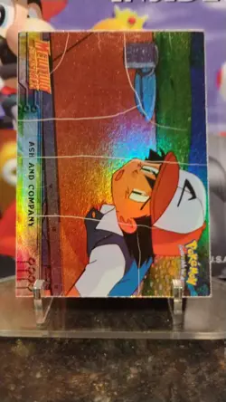 MEWTWO Strikes Back POKEMON "Ash & Company" Movie Edition TOPPS Trading Card #9 - Image 1