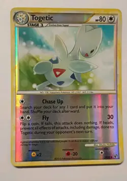 Pokemon Card - Togetic Undaunted 39/90 Reverse Holo HP - Image 1