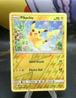 Pikachu 19/68 Hidden Fates 2019 REVERSE HOLO FOIL Pokemon TCG Card - NM - Image 1
