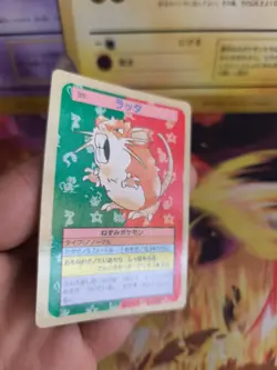 Pokemon Karte Card Topsun blue back 1995 bandai japanese Raticate Rattikarl NM - Image 5