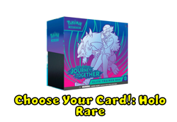 Pokemon Trading Card Journey Together Holo Rare: Choose Your Card - Image 1