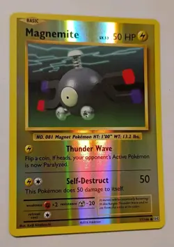 Magnemite REVERSE HOLO 37/108 Pokemon TCG XY Evolutions Card NM - Image 1