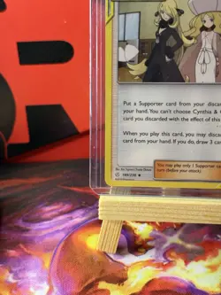 Pokemon Card Cynthia & Caitlin Cosmic Eclipse Uncommon 189/236 Near Mint - Image 5