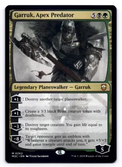 Garruk, Apex Predator NM Commander: Modern Horizons 3 0262 MTG Regular - Image 1